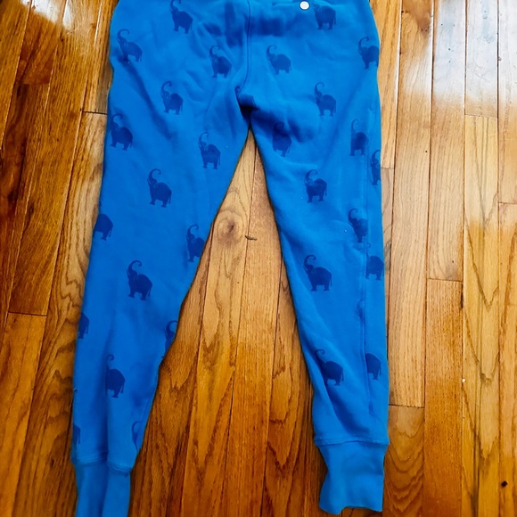 Zoe Karssen blue elephant fitted sweatpants M - Picture 11 of 12